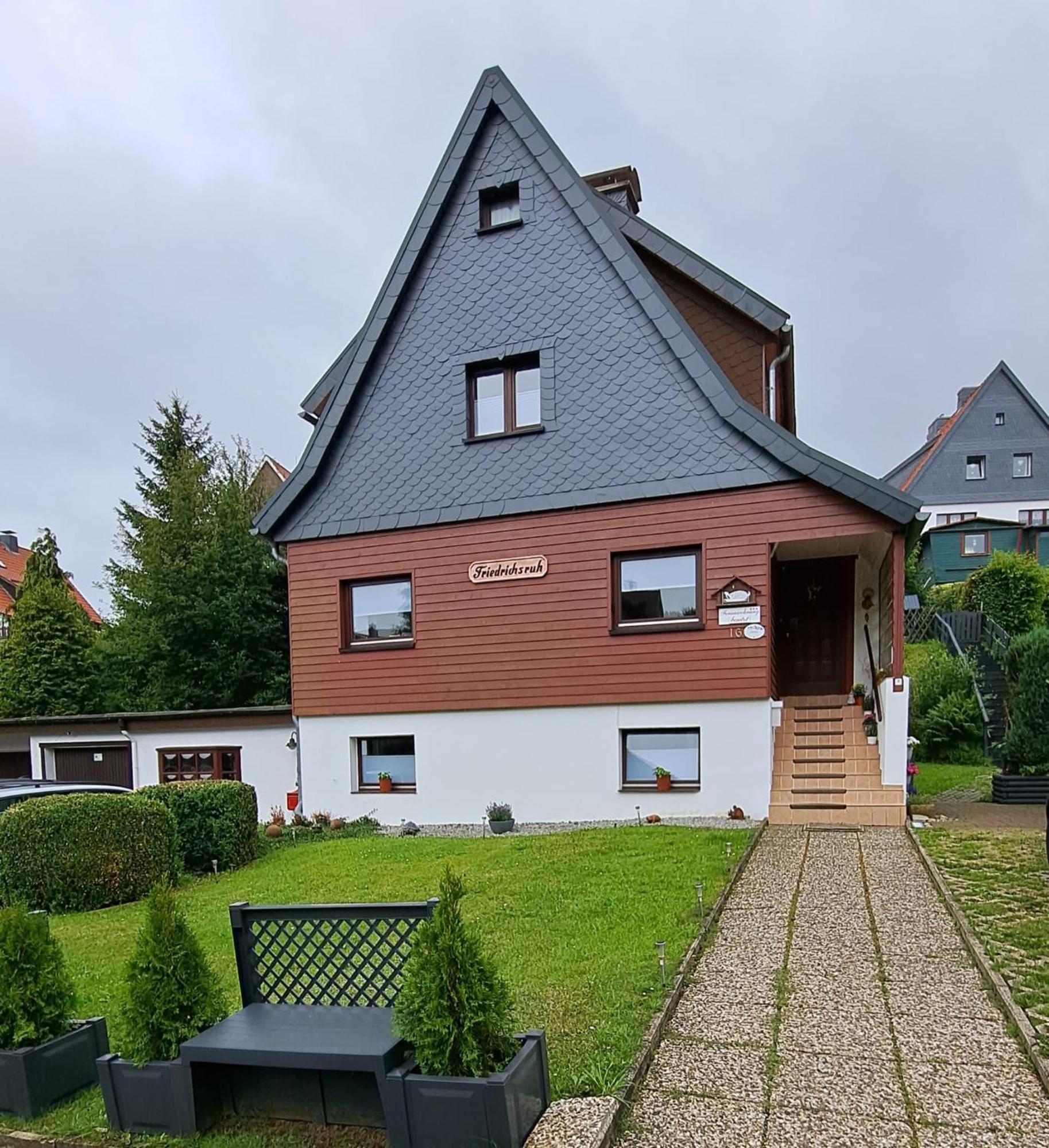 בראונלאגה Ferienwohnung Friedrichsruh מראה חיצוני תמונה